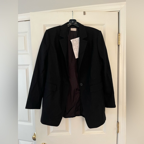 LOFT Wool Modern Long Blazer - Picture 5 of 13